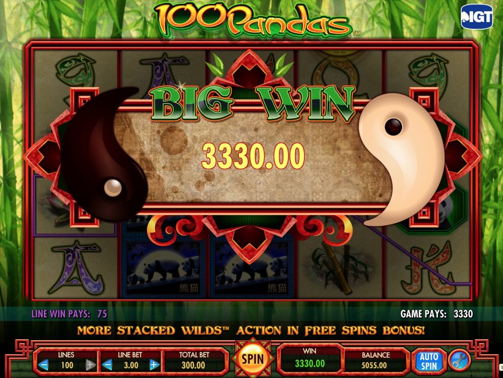 100 Pandas Slot Machine Review