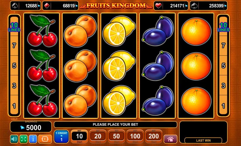 Fruits Kingdom Slot Machine Review