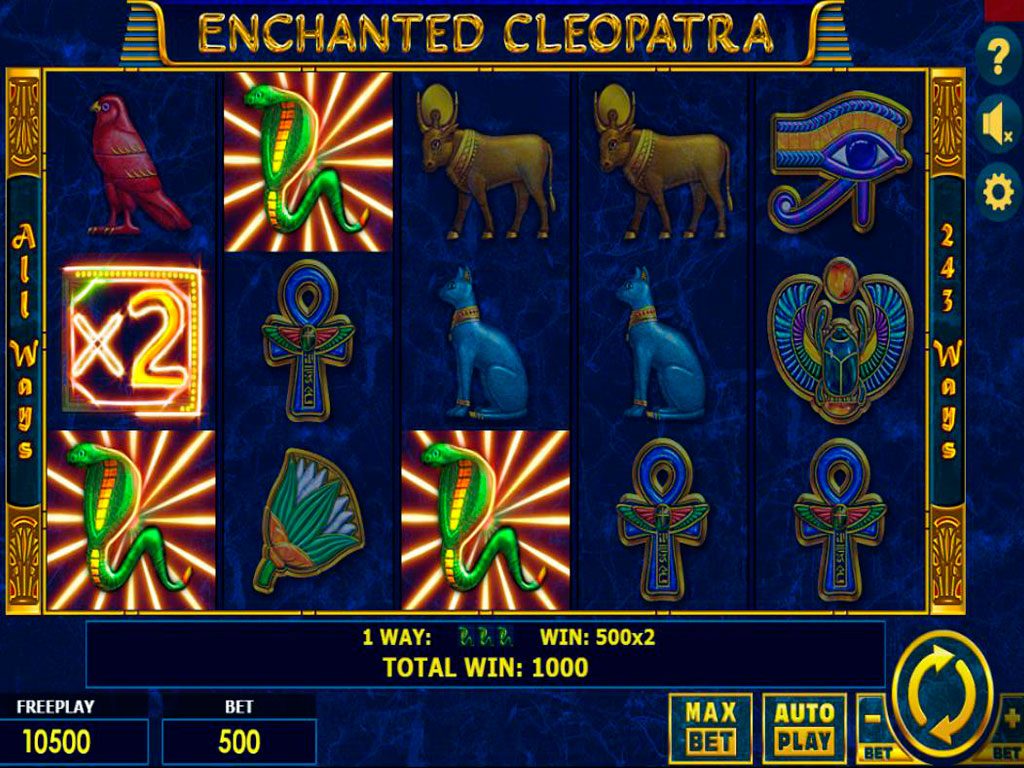 Enchanted Cleopatra Slot Machine Review