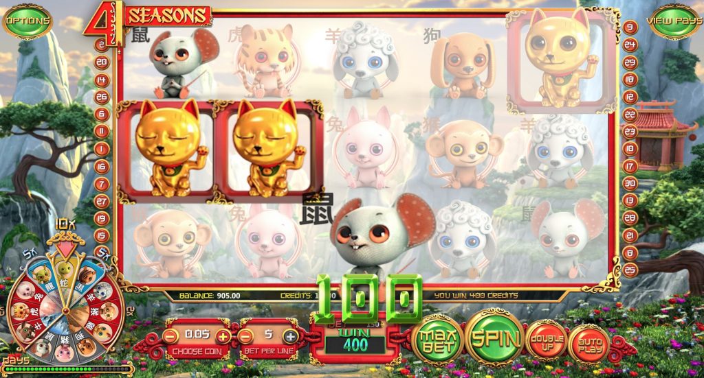 4 Seasons Slot Machine Review