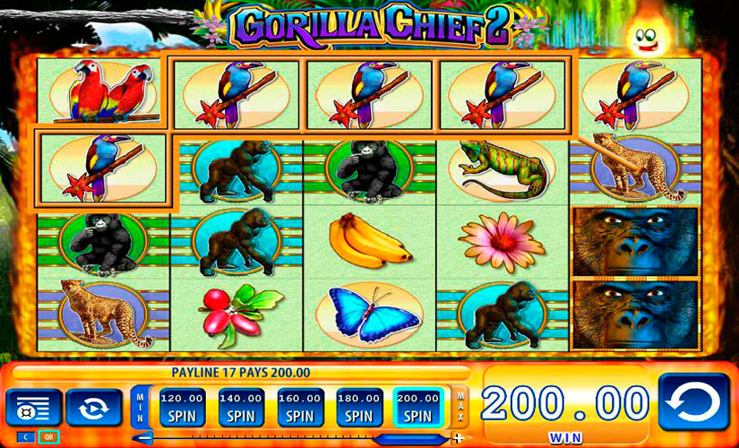 Gorilla Chief 2 Slot Machine Online