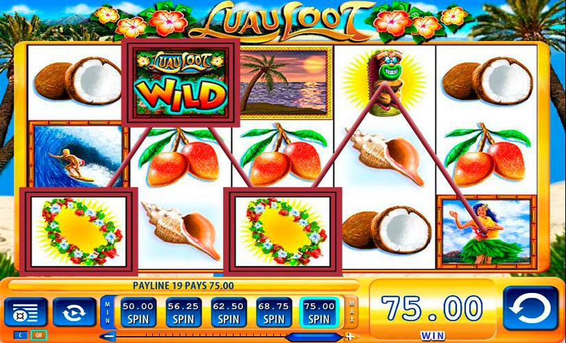 Luau Loot Slot Machine Online