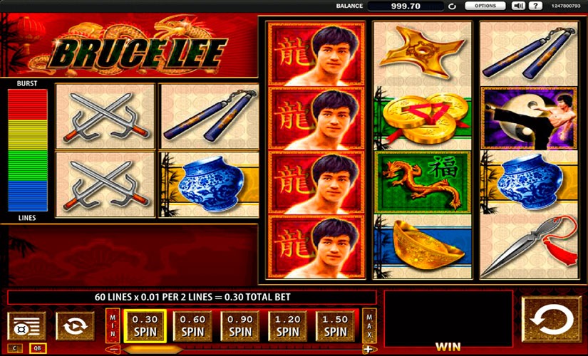 Bruce Lee Slot Machine Online