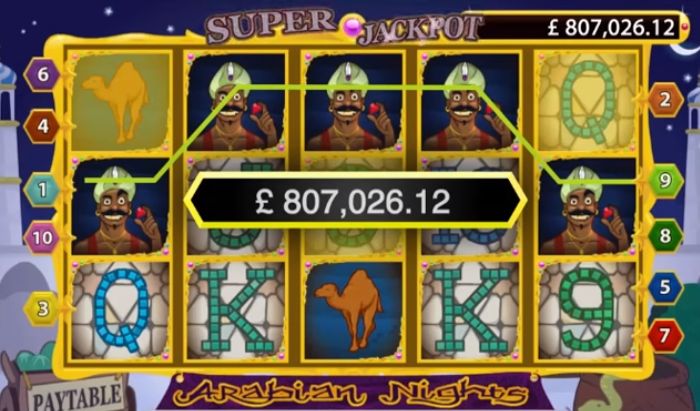 arabian nights slot online