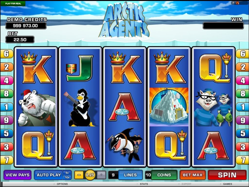 Arctic Agents Slot Machine Online