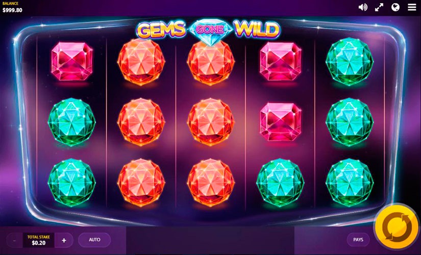 Gems Gone Wild Slot Machine Online