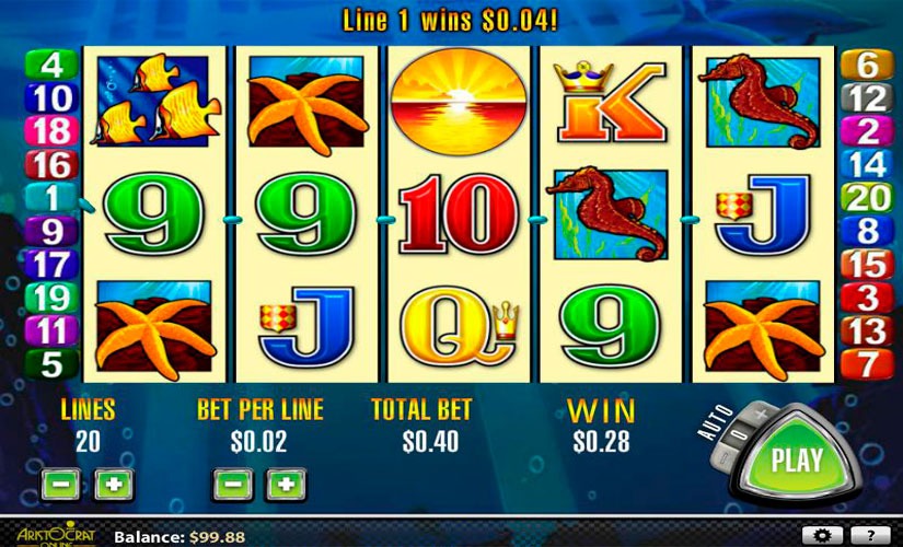 Dolphin Treasure Slot Machine Online