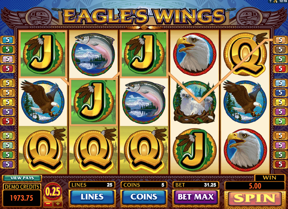 Eagle Wings Slot Game Online