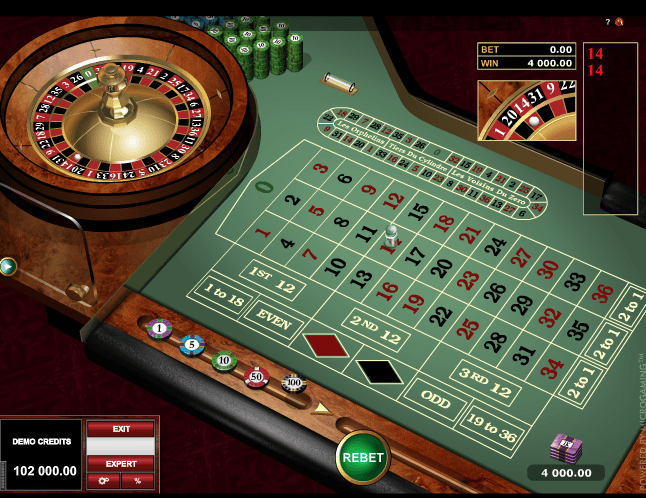 European Roulette Gold Online