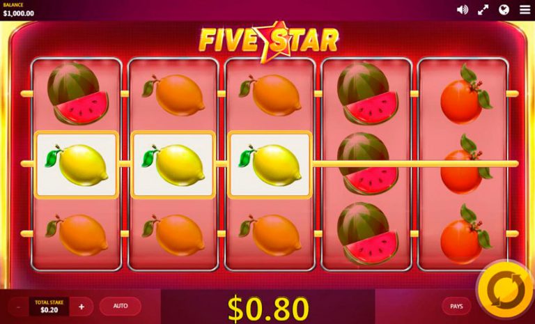 Fortunas Fruits Slot Machine