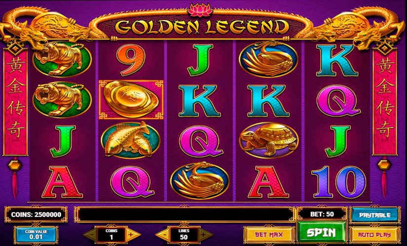 Golden Legend Slot Machine Review