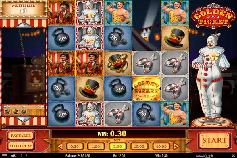 Golden Ticket Slot Machine Review