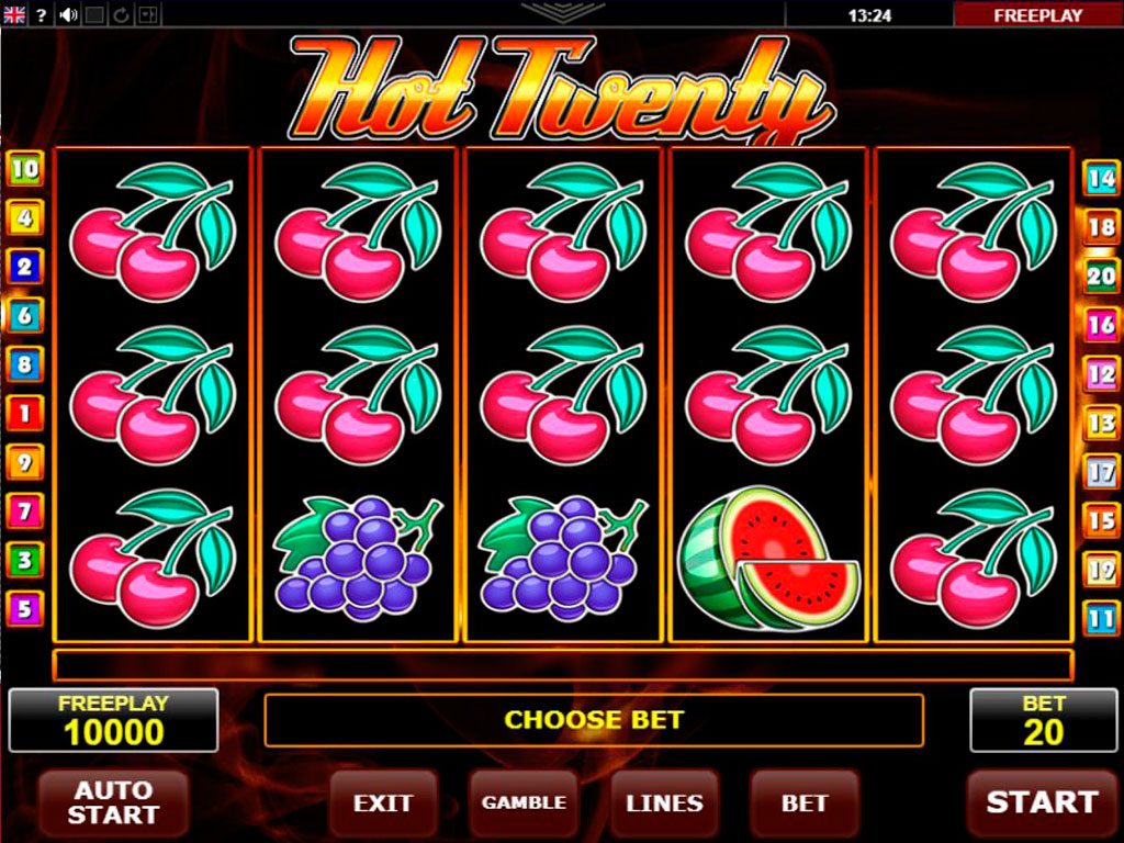 Hot Twenty Slot Machine Review