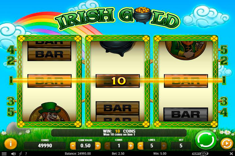 Irish Gold Slot Machine Review