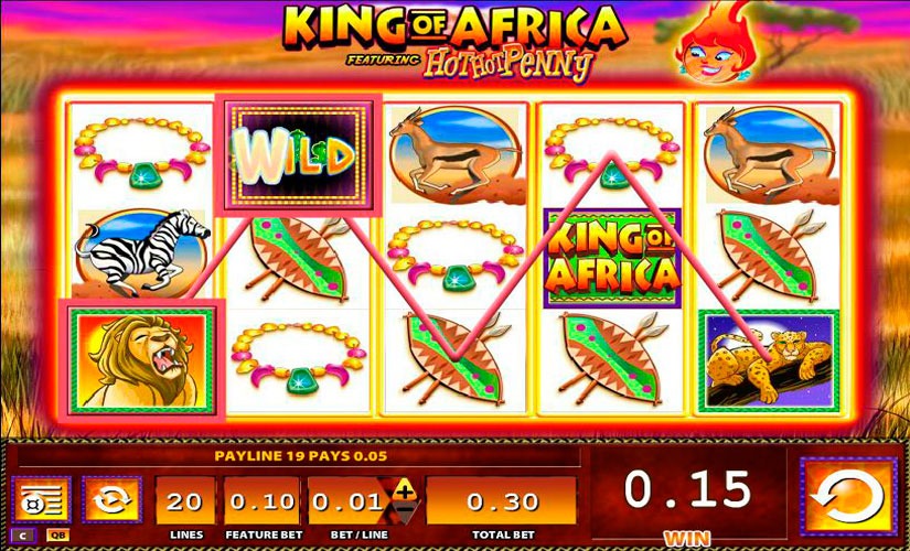 King Of Africa Slot Machine Free