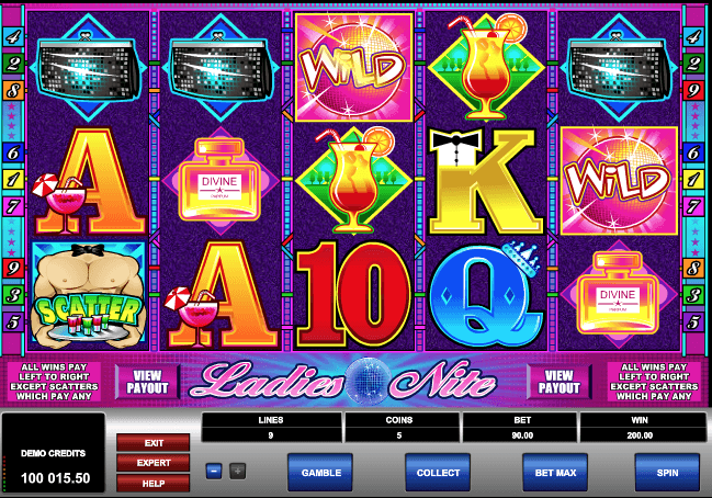 Ladies Nite Slot Machine Online