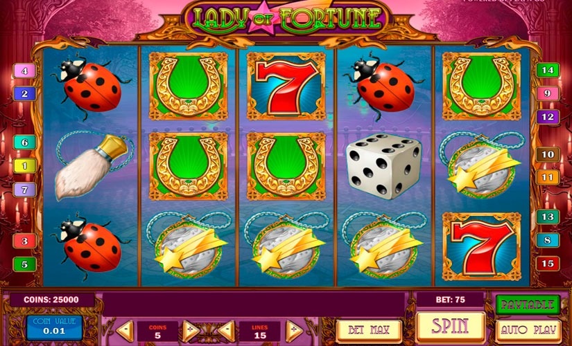 Lady of Fortune Slot Machine Review