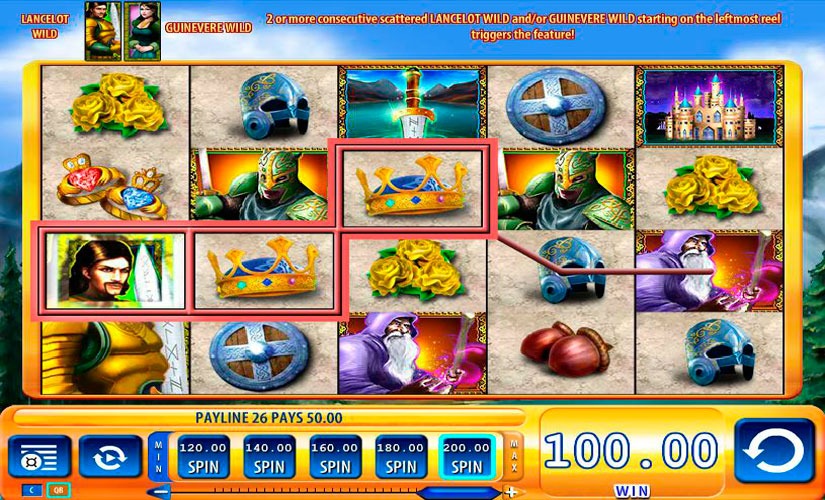 Lancelot Slot Machine Review