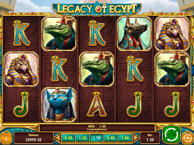 Legacy Of Egypt Slot Machine