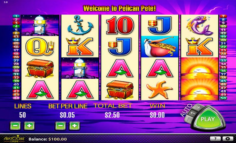 Pelican Pete Slot Machine Online