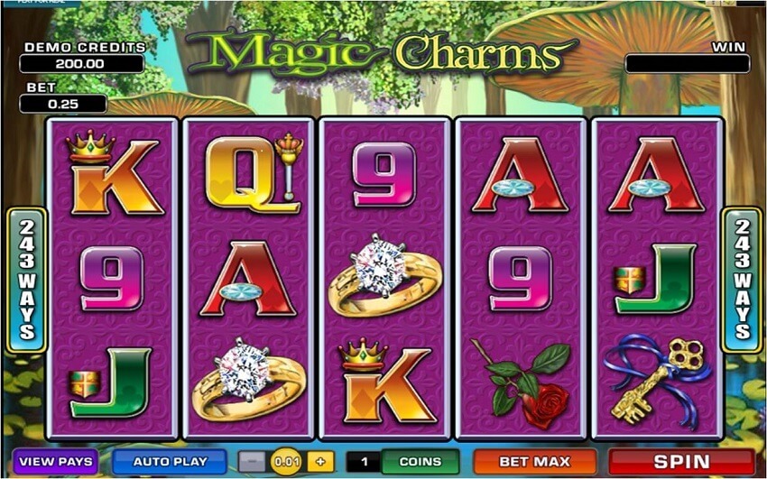 Magic Charms Slot Machine Online