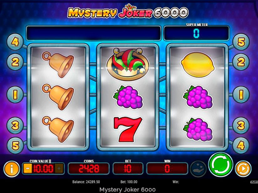 Mystery Joker 6000 Slot Machine