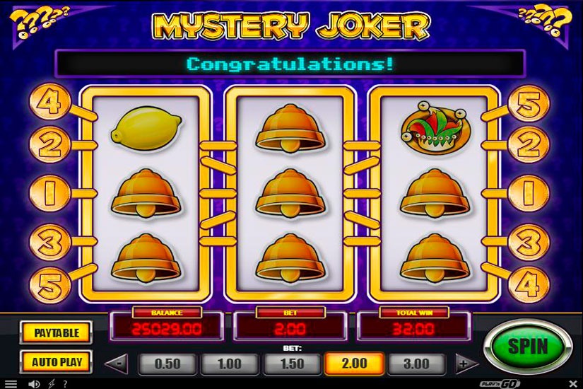 Mystery Joker Slot Machine Review