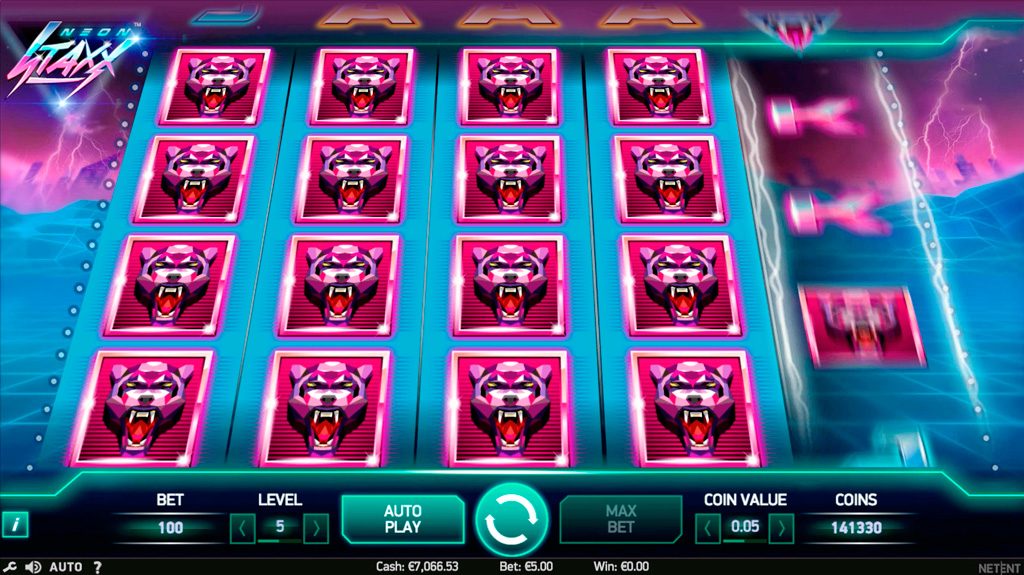 Neon Staxx Slot Machine