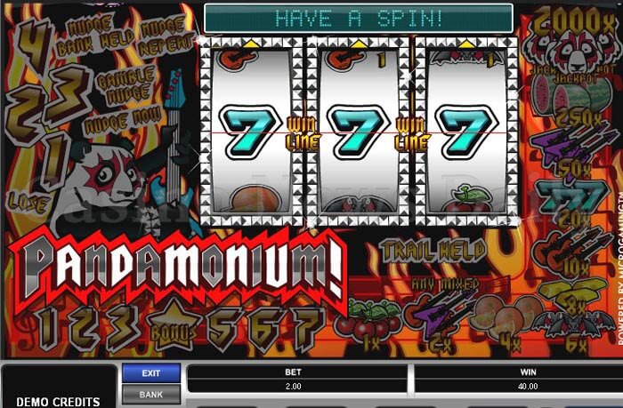 Pandamonium Slot Machine Online