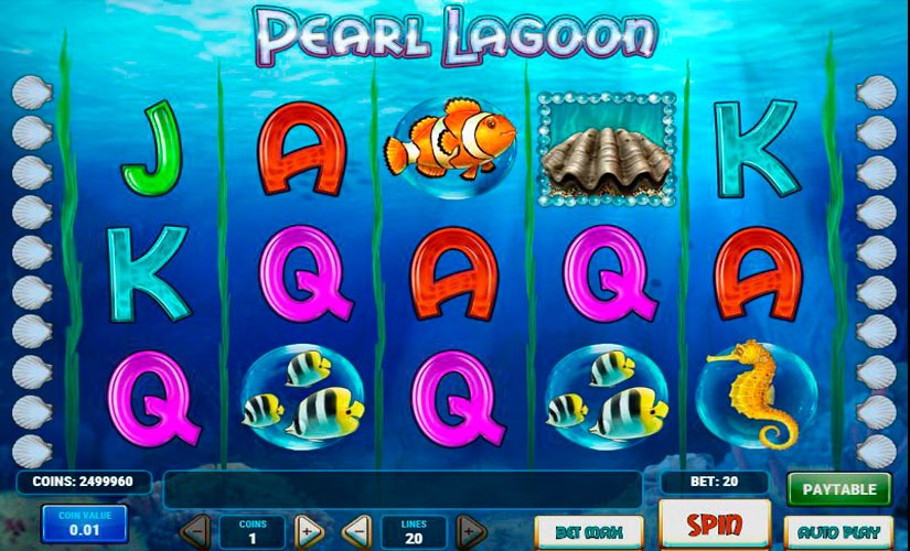Pearl Lagoon Slot Machine Review