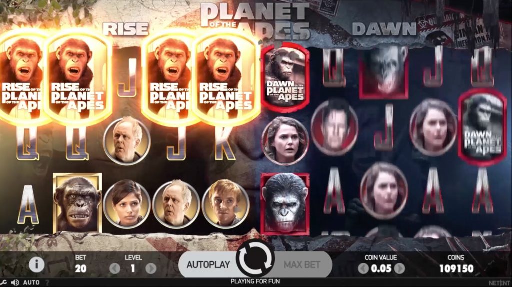 Planet Of The Apes Slot Machine