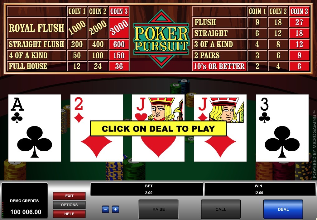 Poker Pursuit Online