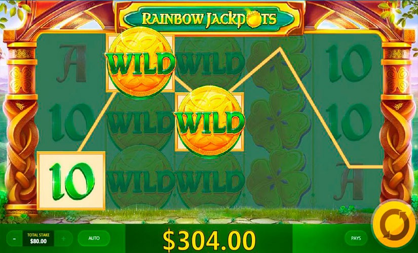 Rainbow Jackpots Slot Machine Online