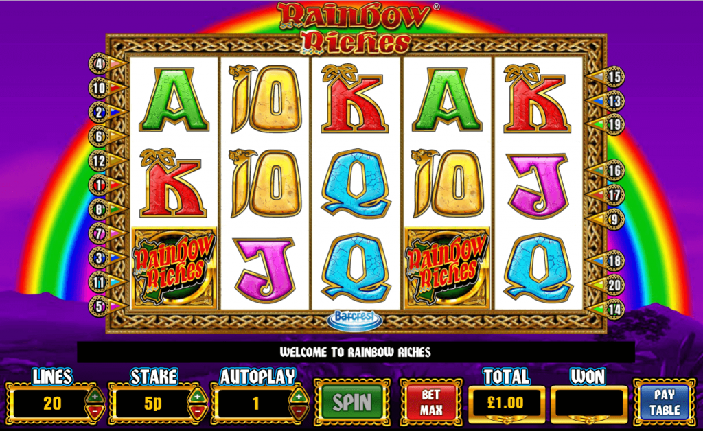 Multiplier Riches Slot Machine
