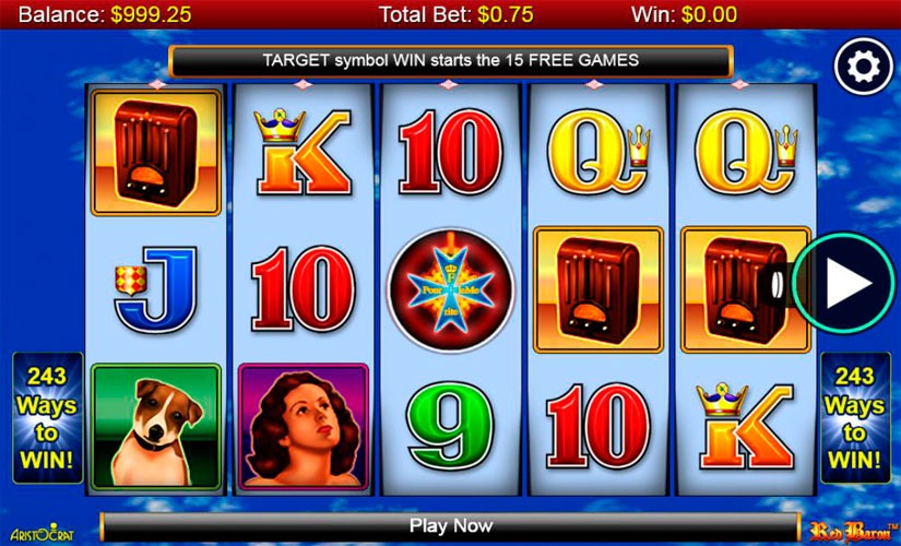 Red Baron Slot Machine Online