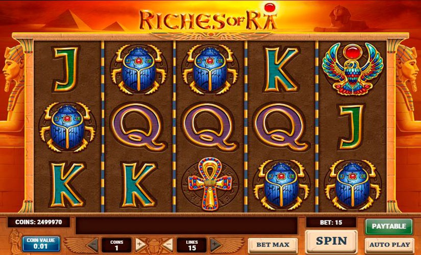 Riches of Ra Slot Machine Review