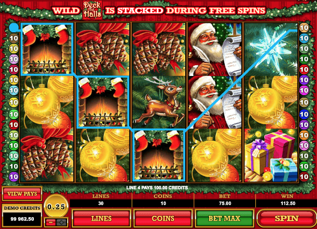 Deck the Halls Slot Game Online