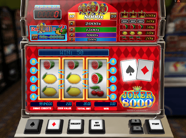 Joker 8000 Slot Game Online