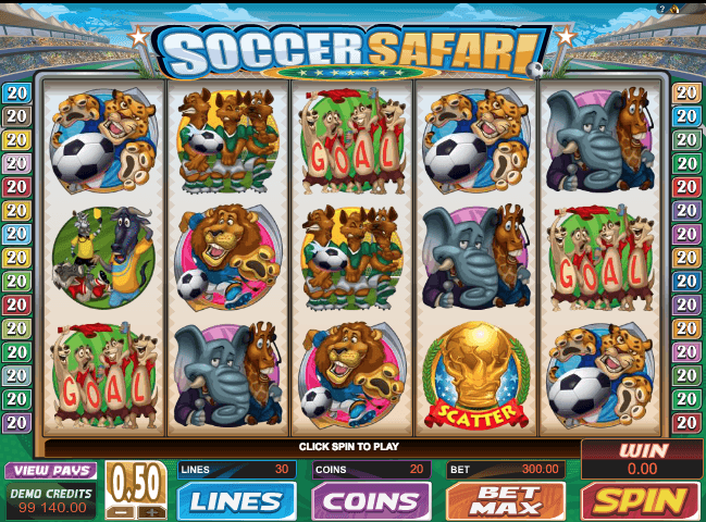 Soccer Safari Slot Game Online