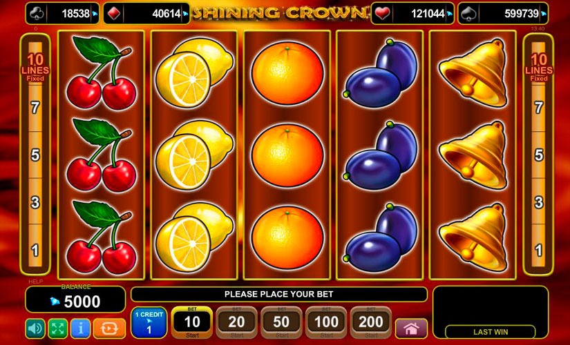 Shining Crown Slot Machine Review