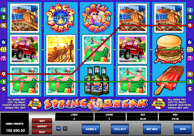 Spring Break Slot Game Online