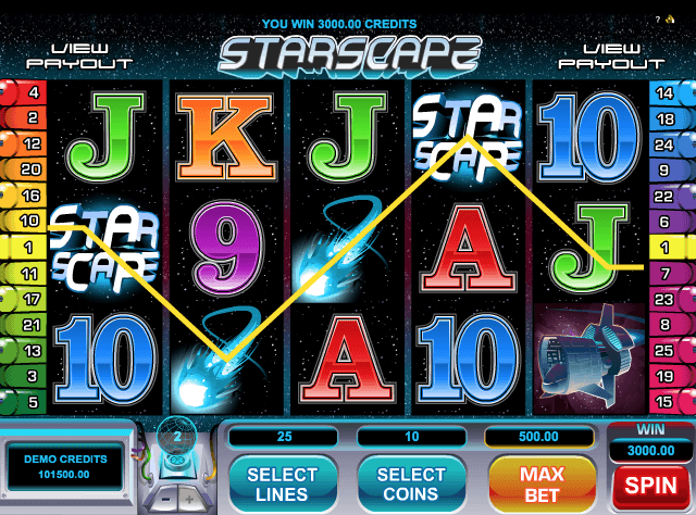 Star Scape Slot Game Online