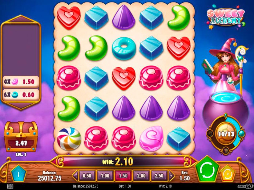 Sweet Alchemy Slot Machine Review