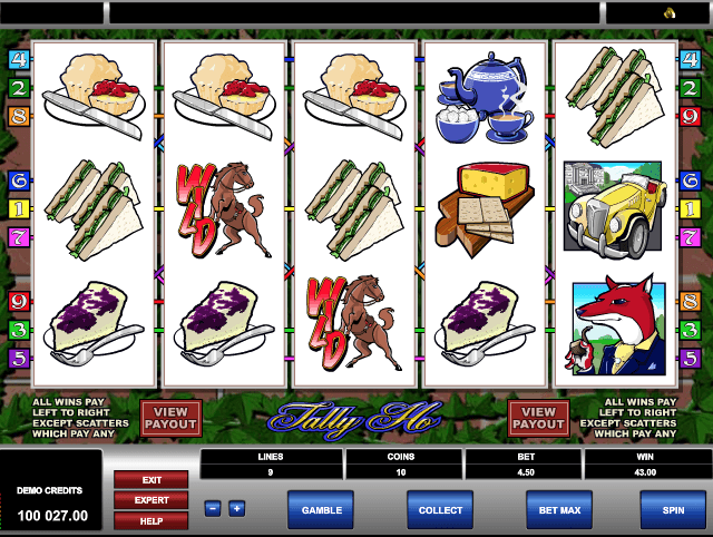 Tally Ho Slot Machine Online