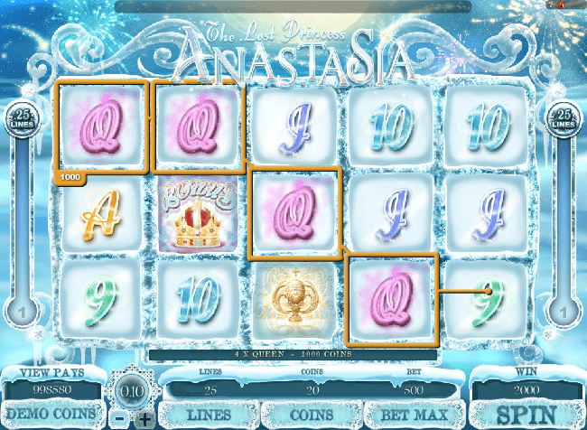The Lost Princess Anastasia Slot Game Online