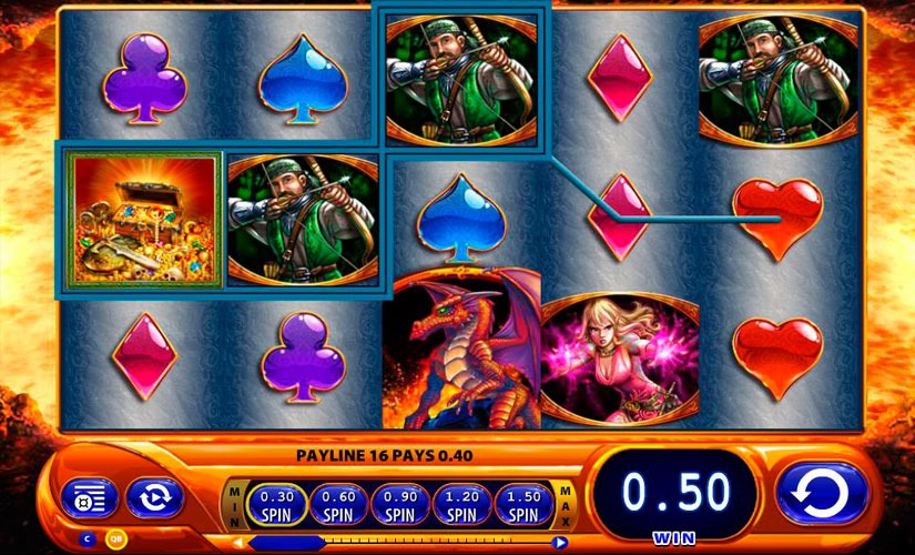 Dragon’s Inferno Slot Machine Review