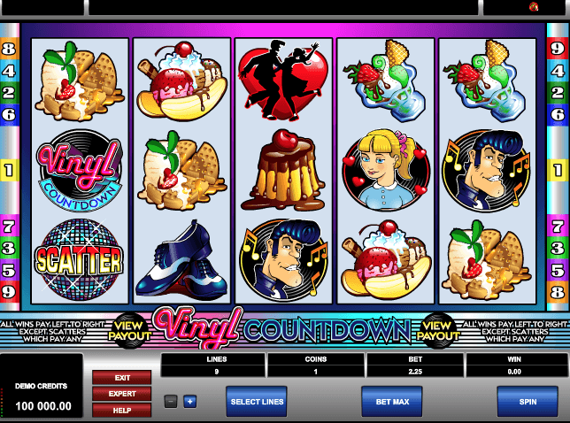 Vinyl Countdown Slot Game Online