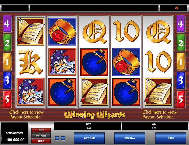 Winning Wizards Slot Game Online