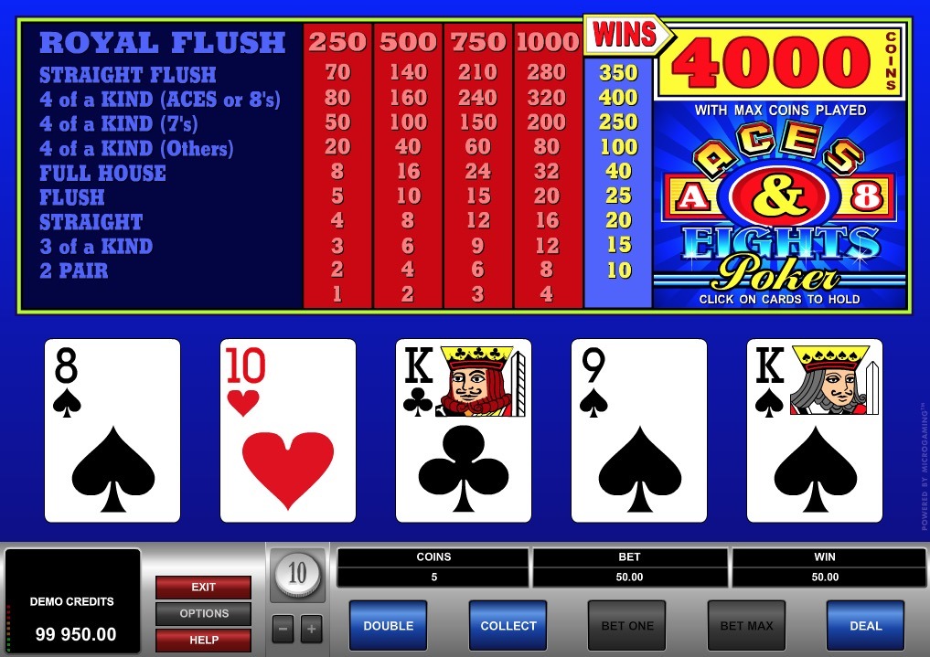 Aces and Eights Poker Online