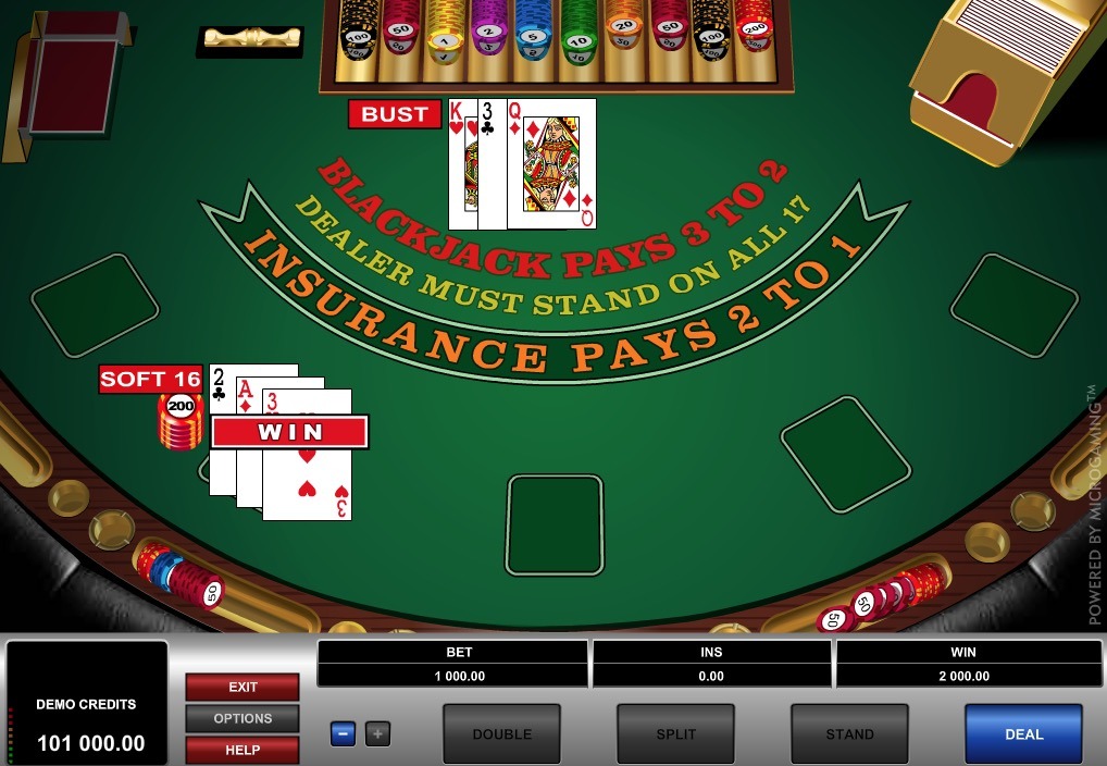 European Adv Blackjack Online